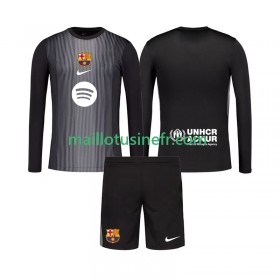 Maillot de Foot FC Barcelone Gardien Troisième 2025-26 Manches Longues - Enfant